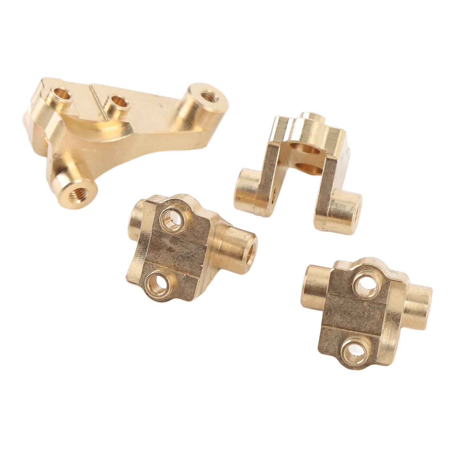 

Латунна передня та задня вісь, нижнє кріплення амортизатора для 820564 RC гусеничного автомобіля, запчастини для апгрейду, RC тяга