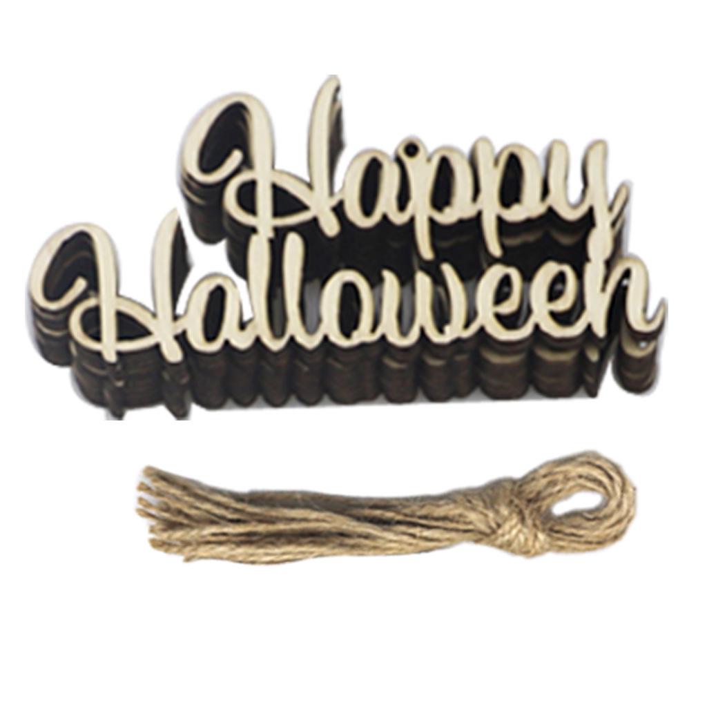 DIY Holz-Halloween-Dekorationen: Kreatives Basteln & Hängende Dekorationen für Feste