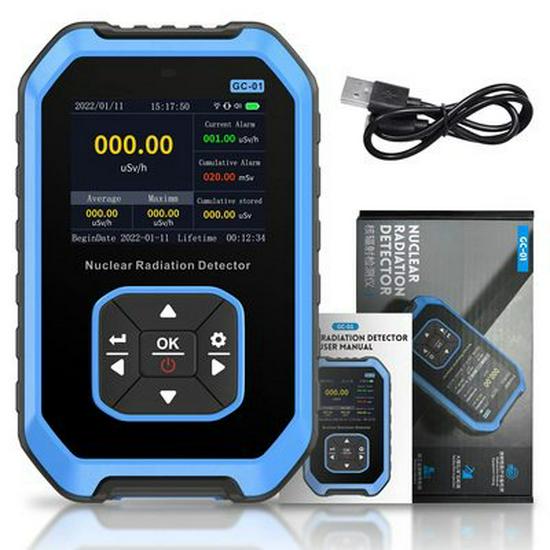 Professional Geiger Counter with Personal Radiation Dose Alarm