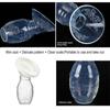 Sucking Manual Silicone Pumps One-handed Baby Breastfeeding Breast Milk Pump Breast Collector