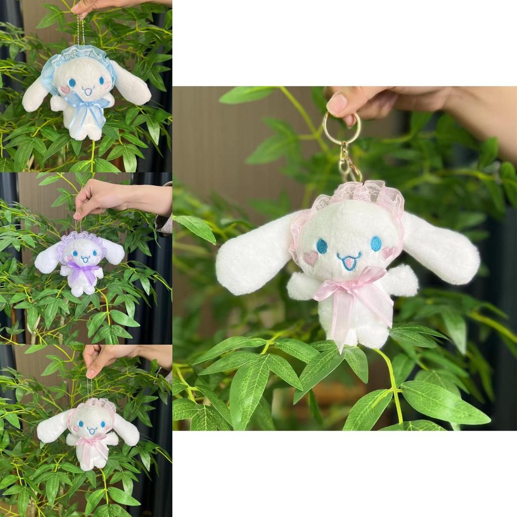 Blue Fun Plush Dog Keychain Cartoon Style Cute Accessory Perfect For Gifts