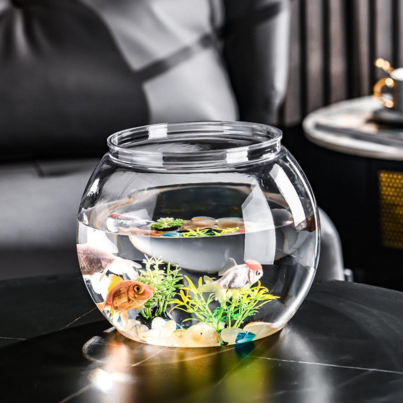 1PC Fish Tank Hydroponic Flower Pot Soilless Plant Pot Hydroponic Vase Vase Planter Pot Plastic