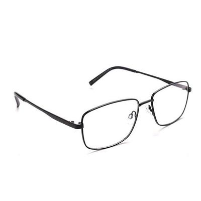Intellilens | Zero Power Blue Cut Bilgisayar Gözlükleri | Parlama Önleyici, Hafif | UV Koruması Özellikleri | Unisex | Gri | Kare | Orta