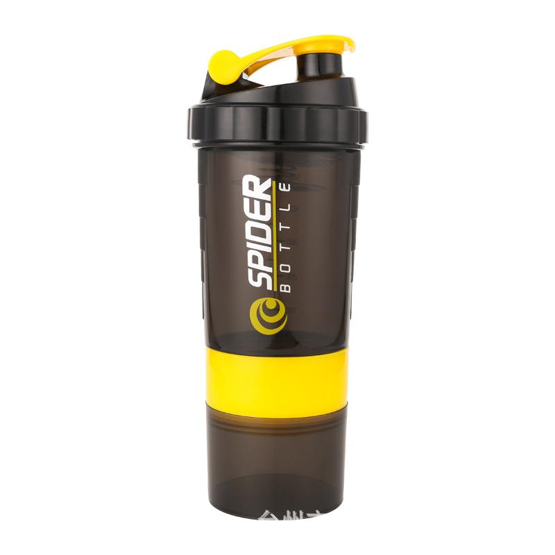 550ML Protein Powder Shaker Cup Milkshake Cup Fitness Cup Mixing Cup with Printed Plastic Cup Water Cup
