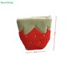Cute Strawberry Plush Pencil Case,Soft Fluffy Zipper Pouch for Stationery,Cosmetics & Small Items