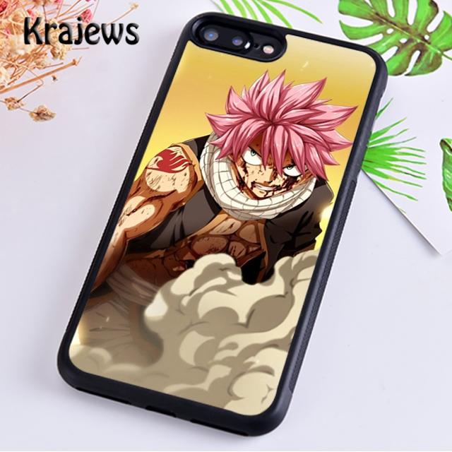 Kryt na telefon Anime Fairy Tail Natsu Dragneel pro iPhone 14 5s 6s 7 8 plus X XR XS 11 12 13 pro max Samsung S21 S22 ultra