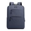 Men's Business Casual Commuting Double Shoulder Laptop Bag Student Backpack