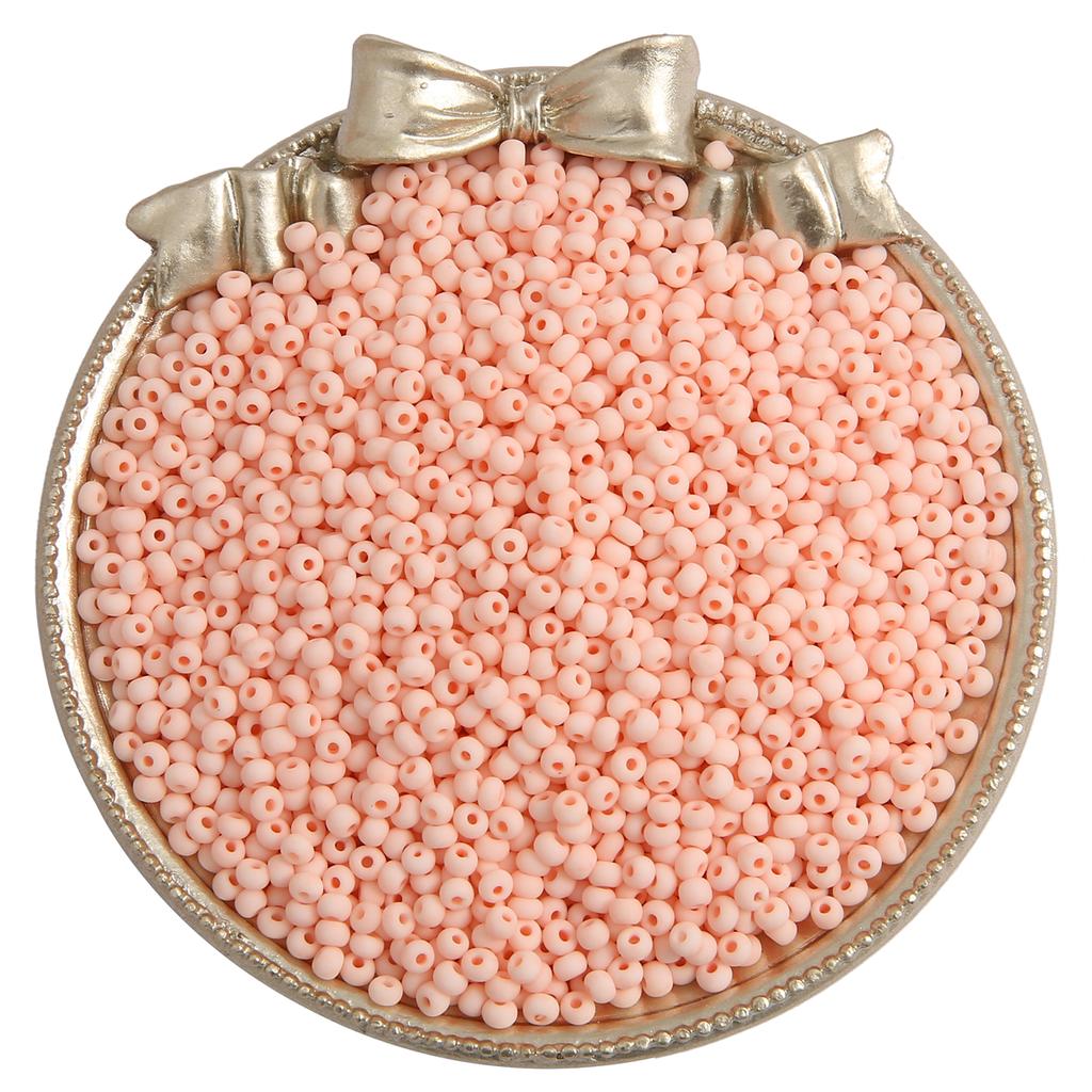 450G High Quality Seed Beads Macarons Frosted Polish Glass Beads for Bracelet Necklace DIY Jewelry Accessoreis Making