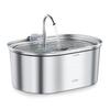 3.2L Stainless Steel Cat Water Fountain with Activated Carbon Filter