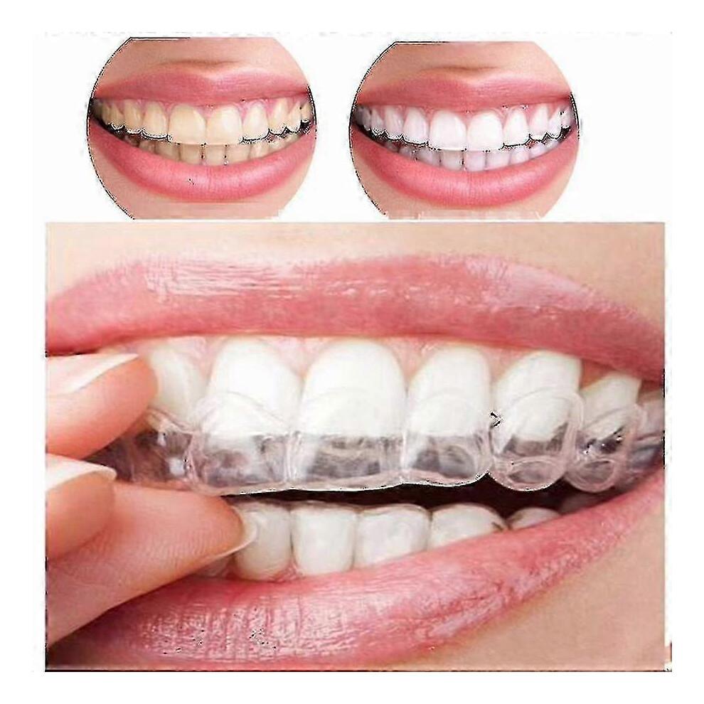 A Set of 4 Thermoforming Teeth Whitening and Gel Bleaching Trays