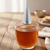 304 Stainless Steel Cone Tea Infuser with Chain Hook and Tray Spices Strainer  Mug