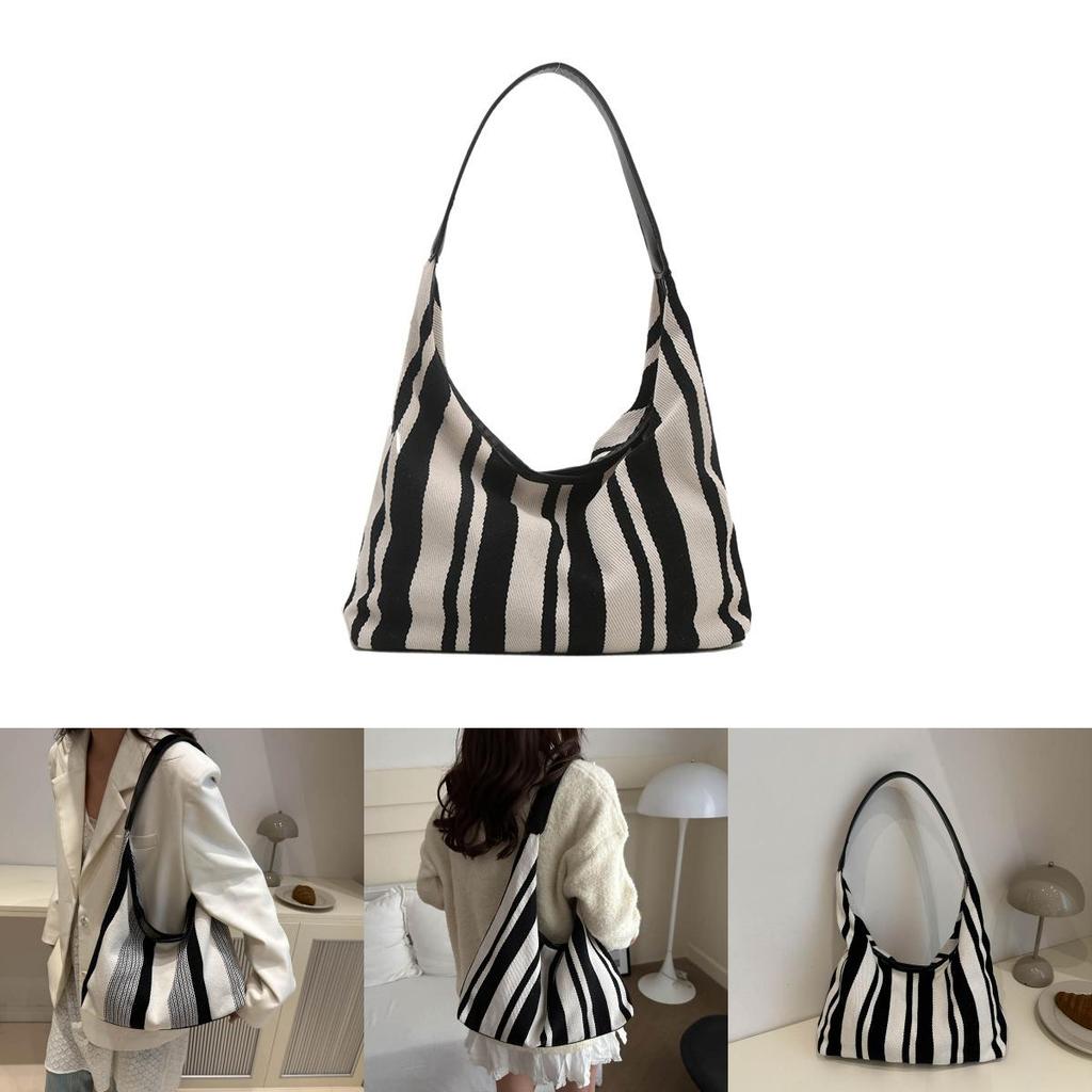 Chic Vintage One Shoulder Tote Bag In Black Perfect For Everyday Fashion Needs