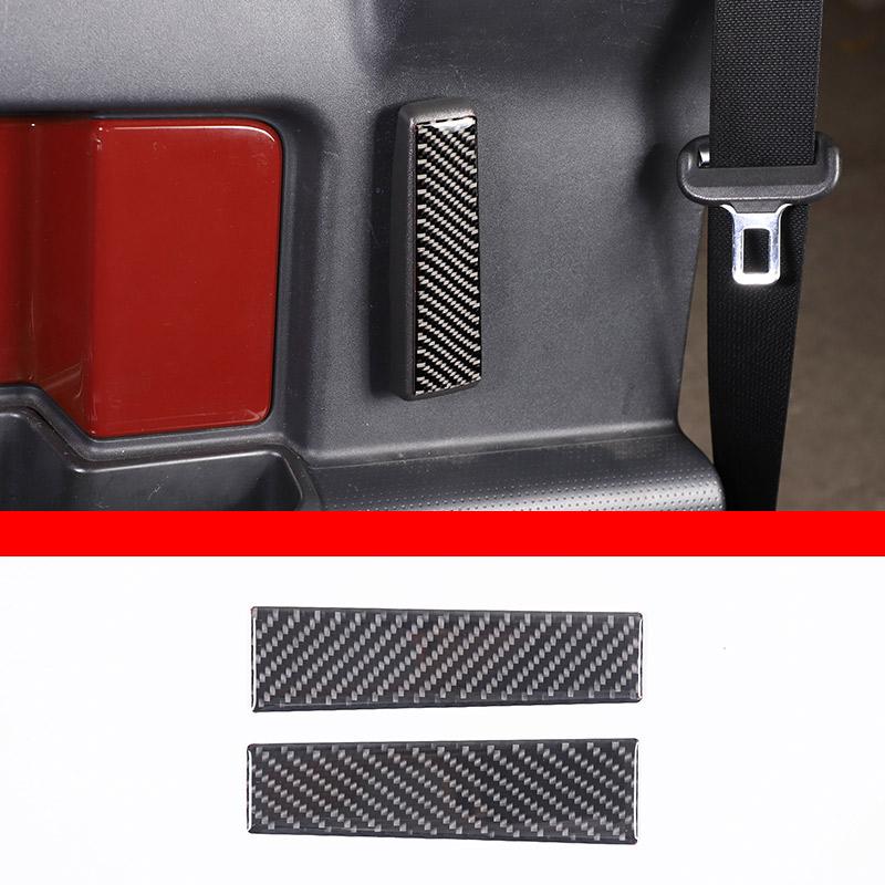 Soft Carbon Fiber For Toyota FJ Cruiser 2007-2025 Car Center Control Interior Sticker Car Modification Accessories