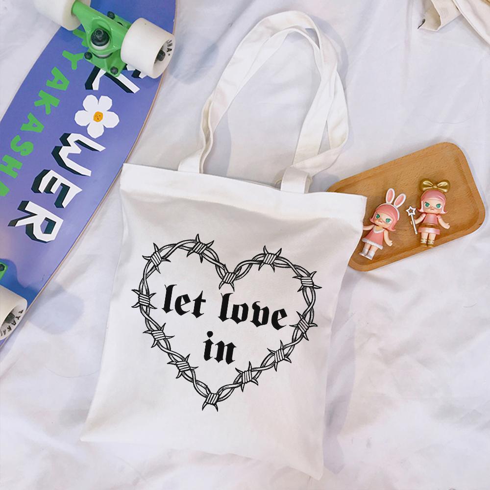 Готическая сердце повседневная школьная сумка в стиле хип-хоп темная женская сумка — фото 6