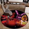Freddy Fazbear's, Five Nights at Freddy's Alfombrilla para silla Alfombra redonda Alfombra de oficina, Antideslizante, Adecuado para Salas de estar, Dormitorios, Decoración1205880a