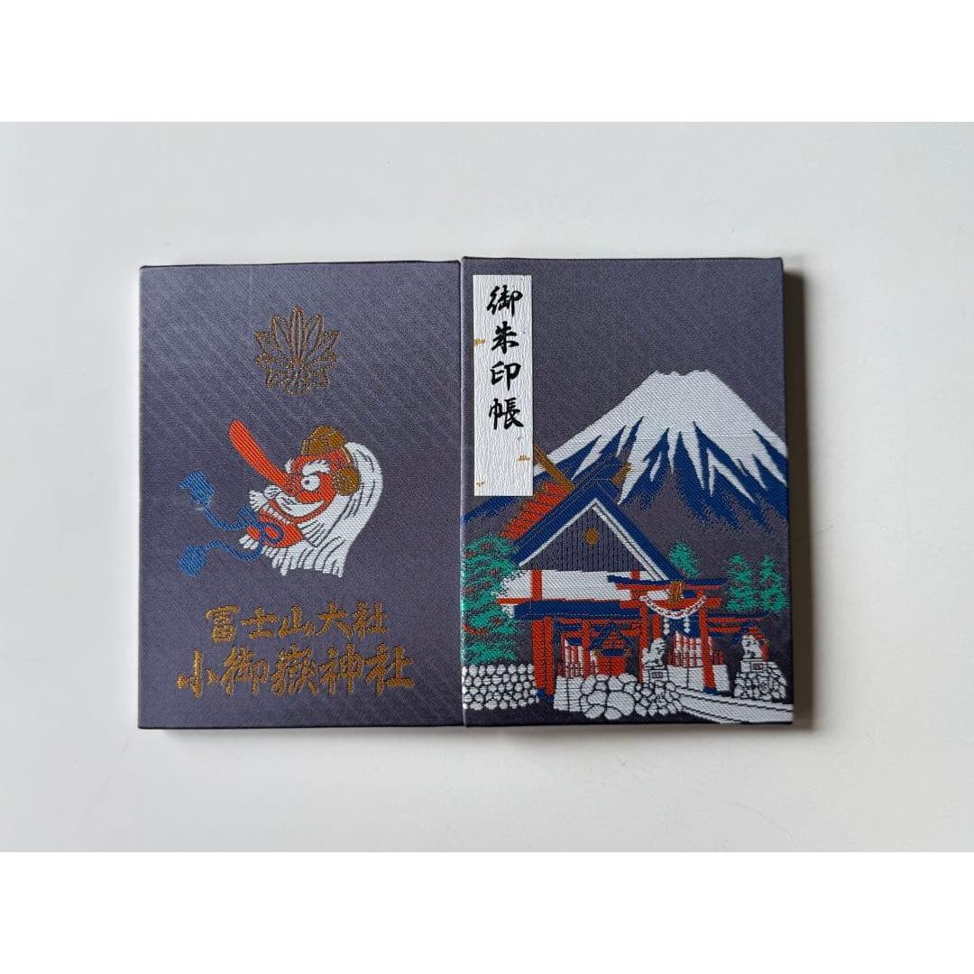 Used Mt. Fuji Komitake Shrine Goshuin Book (1 Goshuin stamp included) Fuji Subaru Line 5th Station Limited Design