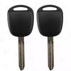 Replacement Shell for Toyota Camry and Prado Remote Control Key - Compatible with Straight Handle Models.