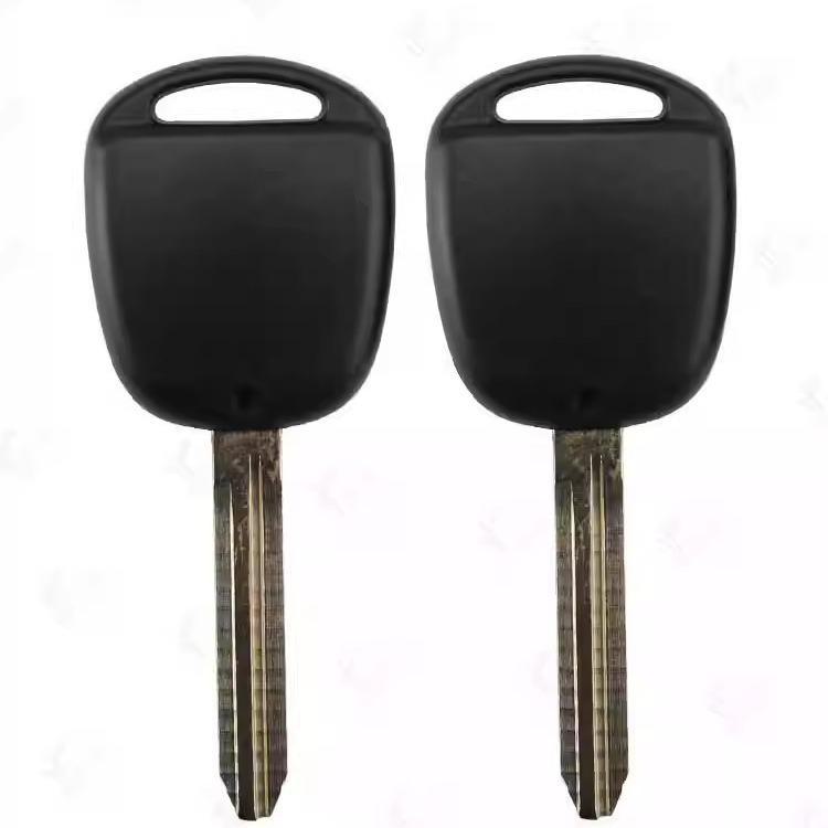 Replacement Shell for Toyota Camry and Prado Remote Control Key - Compatible with Straight Handle Models.