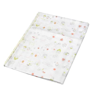 Isamu Shokai Cotton Double Gauze Bath House 65cm X Baby Bath Skin Care Sensitive Skin 100% Japanese-made Towel, Pattern, 110cm, & Towel/Washcloth,