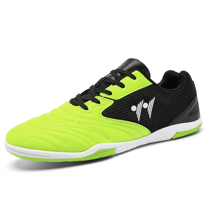 Mens Soccer Shoes' Professional Grass Training Anti Slip Outdoor Football Athletic Shoes Futsal Ultralight Match Football Shoes for Man