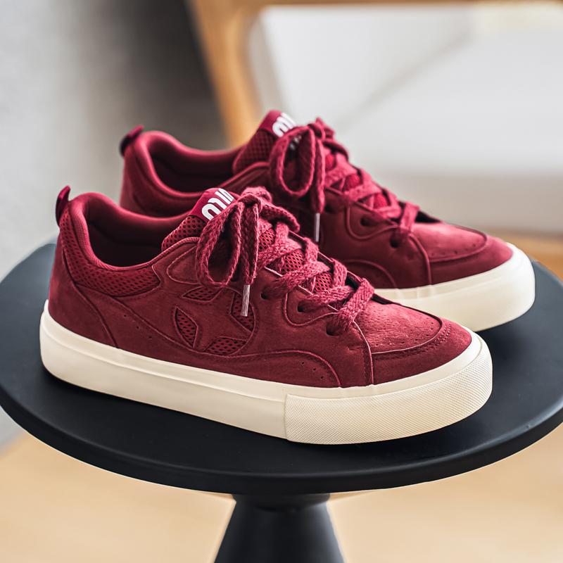 Men 's Casual Four Seasons Fashion Canvas Skateboarding Students Comfortable Sneakers Boys Trending Soft Sole Breathable Shoes