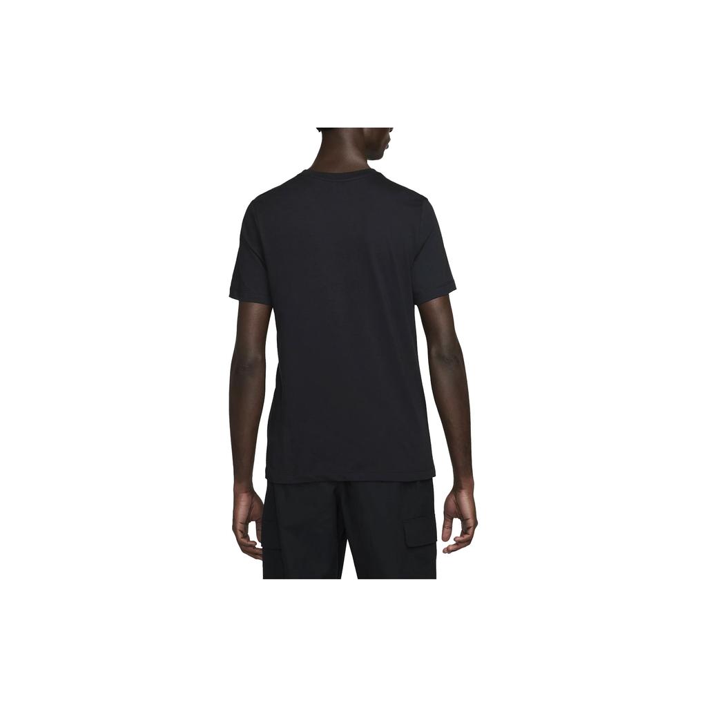 Nike Liverpool FC Graphic Print Crew Neck Casual Short Sleeve T-Shirt Men Tops Black DM3482-013