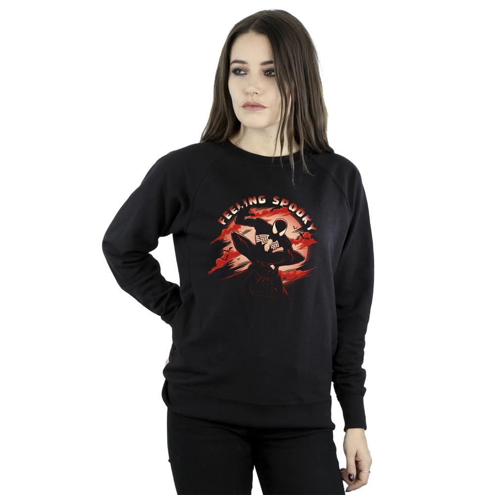 Spider-Man Womens/Ladies Feeling Spooky Sweatshirt