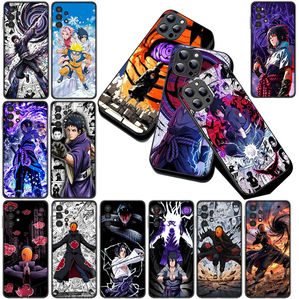 Cover for Samsung Galaxy S24 S25 S23 FE Ultra Plus S7 Edge S25+ S23+ A56 5G Casing Phone Case Comics Tobi Uchiha Obito Sasuke