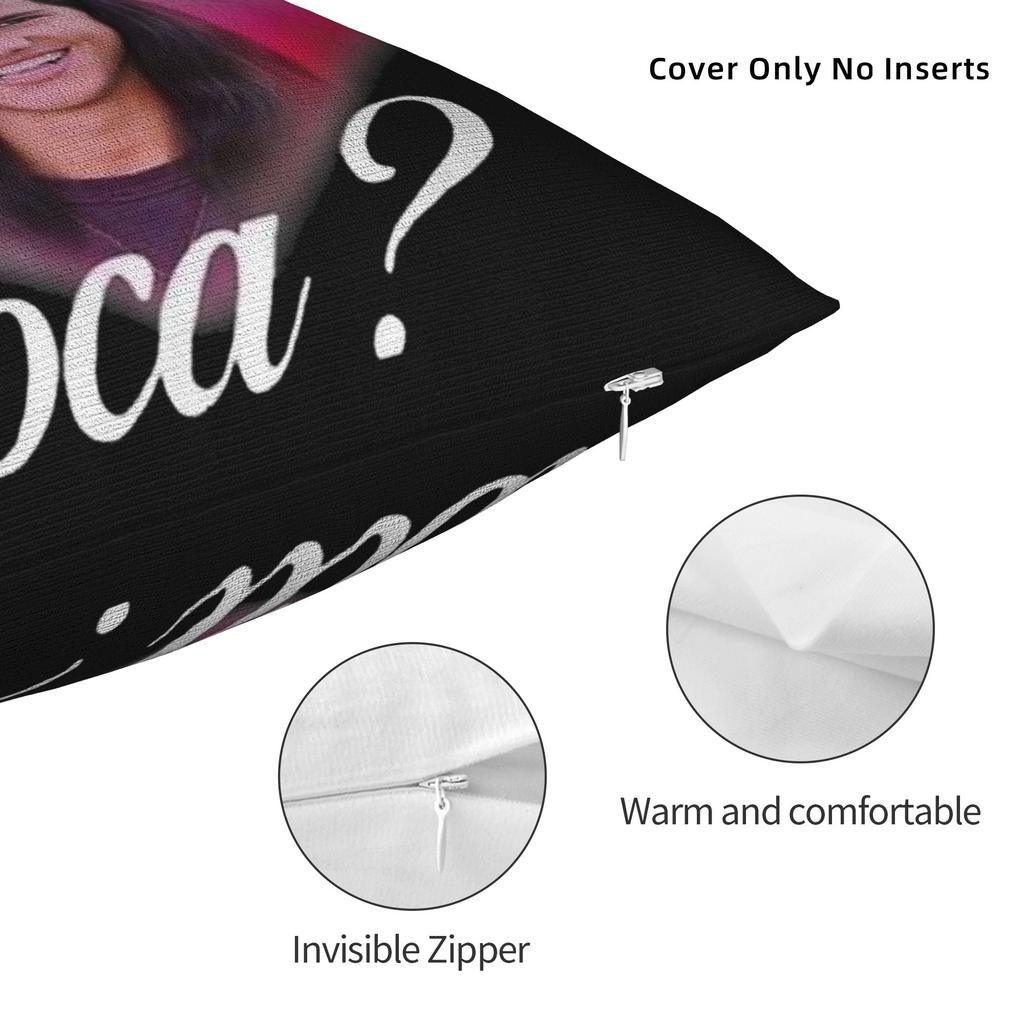 Jacob Twilight Bella Where The Hell Have You Been Loca Pillow Cover Comfy Cushion Cover Funny Pillow Case For Sofa Home Decor