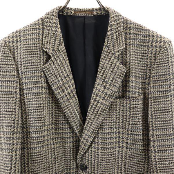 GIVENCHY tweed wool tailored jacket Beige blazer Men's Used