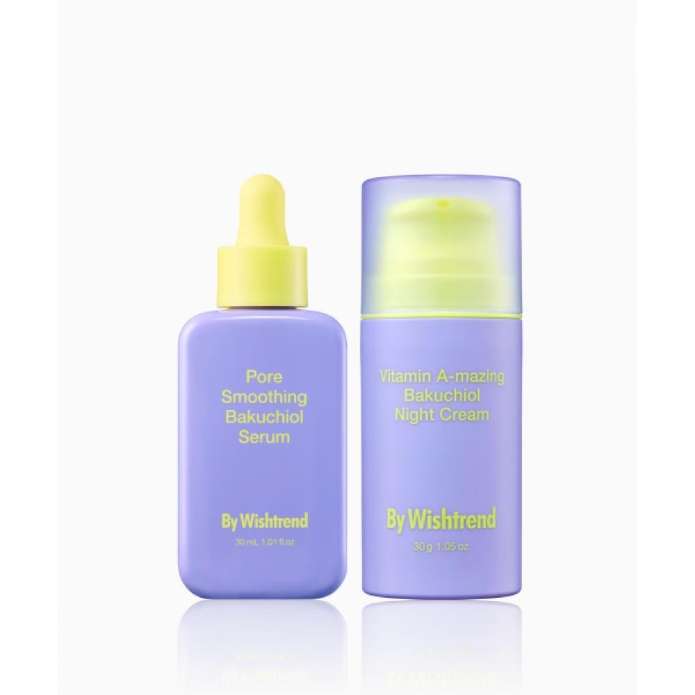 Bywishtrend Bakuchiol Serum 30ml+Bakuchiol Cream 30g Set Of 2 NONE