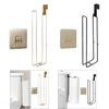 Toilet Paper Holder Sturdy Paper Storage Rack Self Sticky Wall Mount for Bathroom Organization Dorm Office Toilet Kitchen