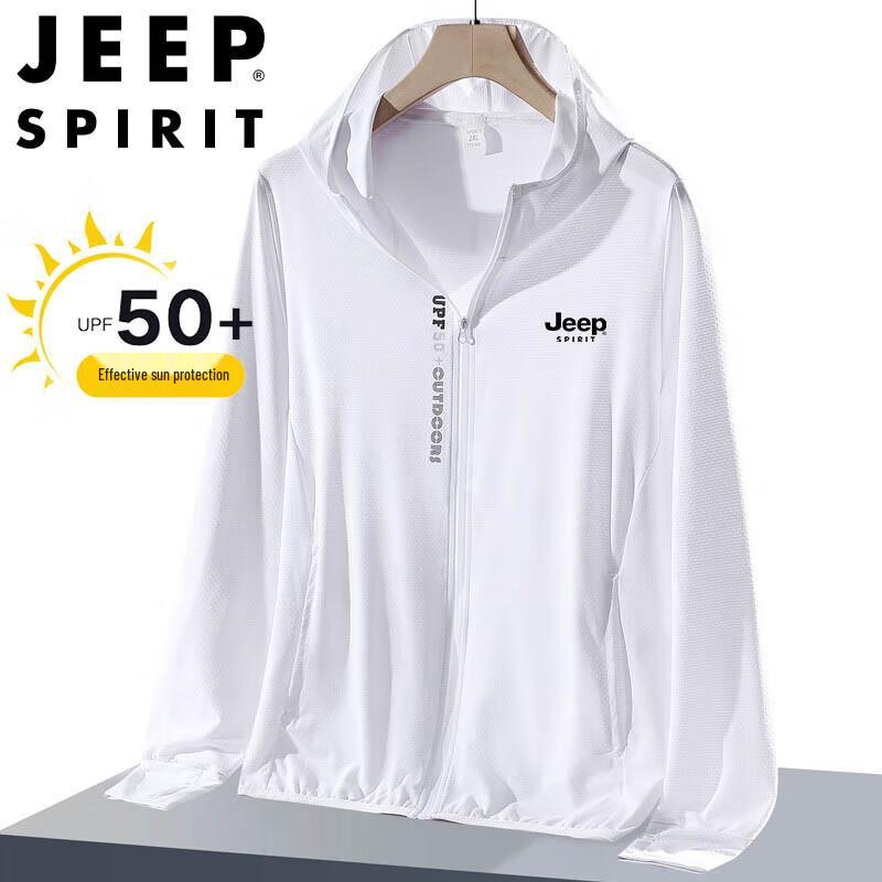 JEEP SPIRIT Men's Ice Silk Sun Protection Jacket