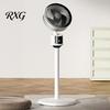 Stable Floor Fan Mini Fan, Portable USB Air Circulation for Home Office, 3 Cooling Speed Quiet Stand with 5m Airflow, Wide Angle Oscillating