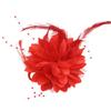 Elegant Flower Feather Hair Clip for Women and Girls Hair Accessory for Weddings Parties and School Performances
