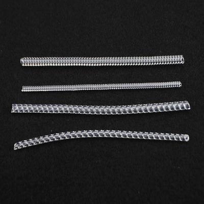 8pcs Ring Size Adjuster Spirals Spring Plastic Guards Jewelry Resizer Invisible Loose Rings Coil Wrap for Men and Women