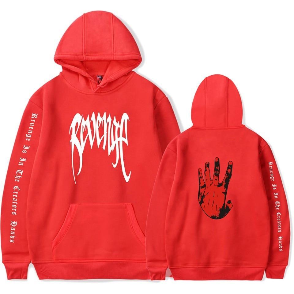 Revenge Sudadera con capucha Rapero Hip Hop Sudadera con capucha