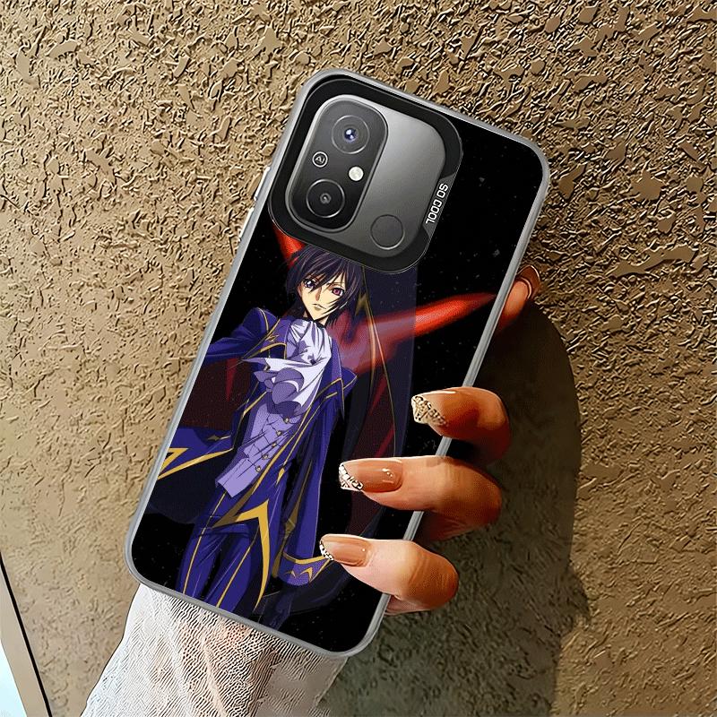 Code Geass Anime Soft Phone Case for Xiaomi Redmi 15C 15 14C 13C 12C Poco X5 X6 X7 Pro X3 F8 F7 Ultra M8 13 12 Cover Back Shell