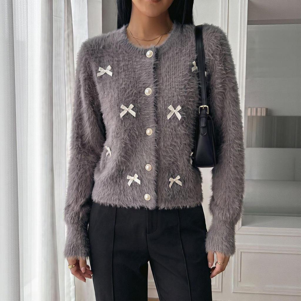 Women's Fashion Knit Cardigan Sweater for Casual Daily Wear