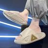 Fashion Summer Thick Sole Slippers Men Women EVA Soft Bottom Indoor Home Slides Sandals Light Beach Shoes Male Slippers Flip Flops