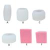Vase Silione Molds for Room Decoration, Striped Silicone Tealight Holder Molds for Tealight Holder Candlestick Stand