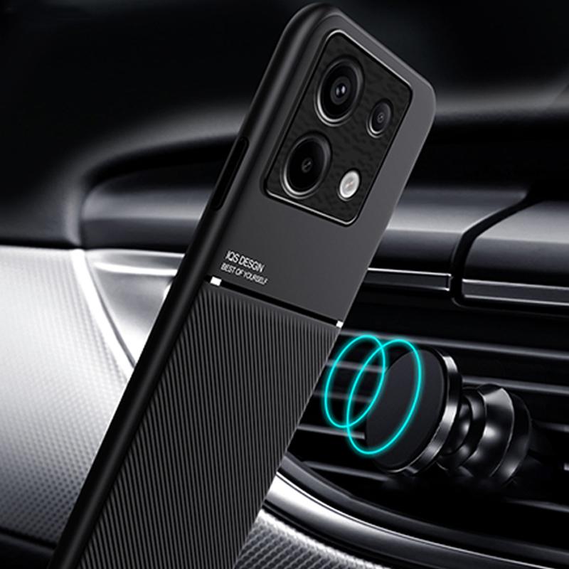 For Redmi Note 13 Pro 4G Case Magnetic Holder Leather Phone Case For Xiaomi Redmi Note13 Pro Note 13Pro 4G Shockproof Back Cover