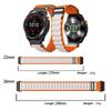 Quick Fit 22mm 26mm Outdoor Sports Woven Nylon Watch Band For Garmin Fenix 7 7X 6 6X 5X Plus/Epix Pro Gen 2/TACTIX/965 955 Strap