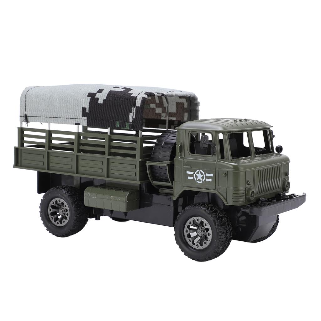 Drahtlose Fernbedienung Militär LKW Allradantrieb Offroad RC Modellauto Spielzeug mit Licht