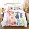 Fashion 3D Print Kawaii Girls OreShura Bedding Set Cartoon Anime Three-piece Set Adult Kid Bedroom Duvet Cover Sets Home Textile