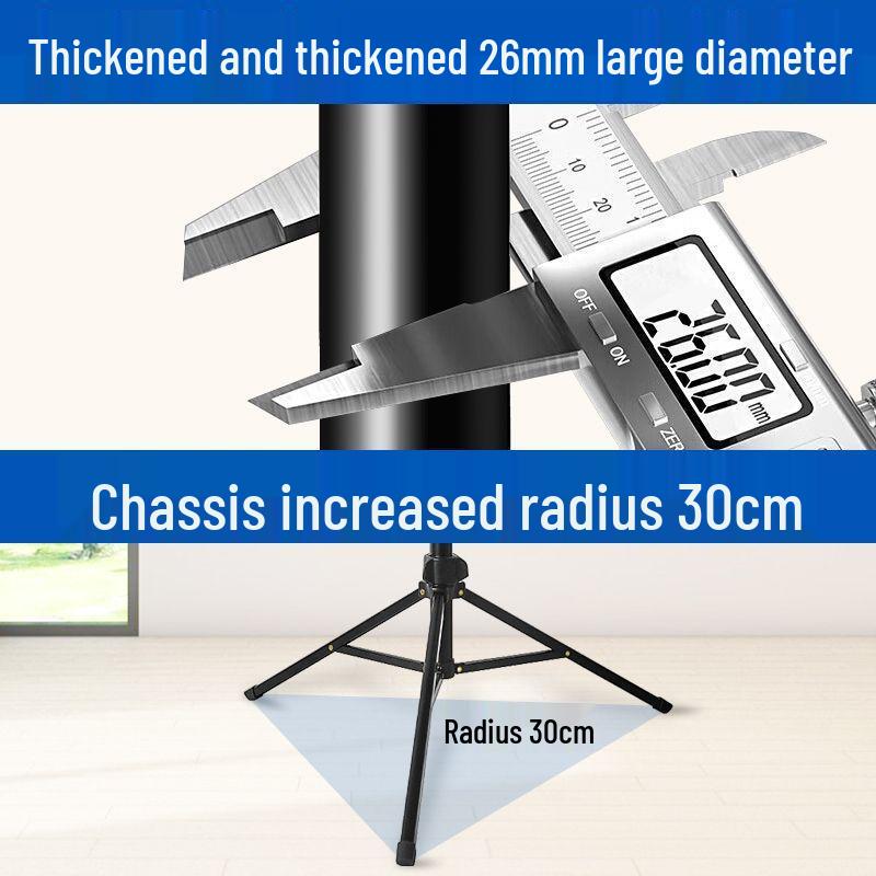 Floor-Standing Mobile Phone Tripod for Live Streaming & Photography Selfies