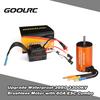 GoolRC Upgrade Waterproof 3660 3300KV Brushless Motor with 60A ESC Combo Set for 1/10 RC Car Truck