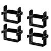 4 Pcs Leaf Spring Clamp Kit Leaf Springs up to 2.5” Wide Lock Spring Together for Vehicles Stabilizing Control