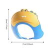 New Cute Animal Shape Baby Shower Cap Soft Eye Ear Protection Baby Shampoo Cap Adjustable Waterproof Children's Bath Cap For