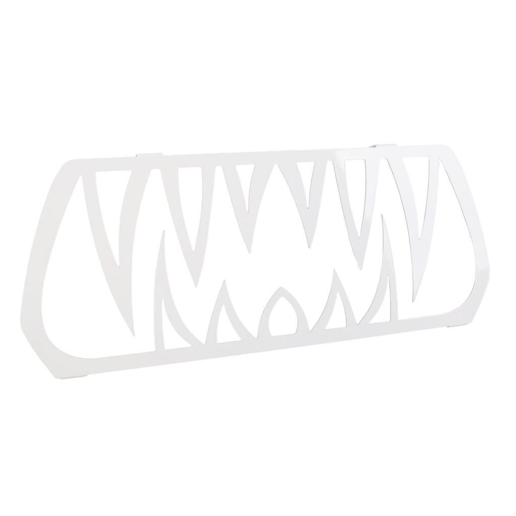 Front Grille Teeth Insert Aluminum Powder Coated Cool Look Rustproof Long Lasting for Ryker All Models White